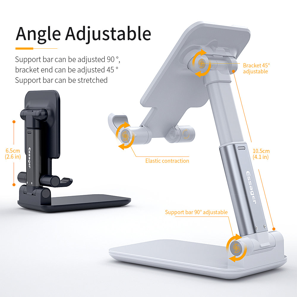 Adjustable Foldable Desktop Phone and Tablet Stand