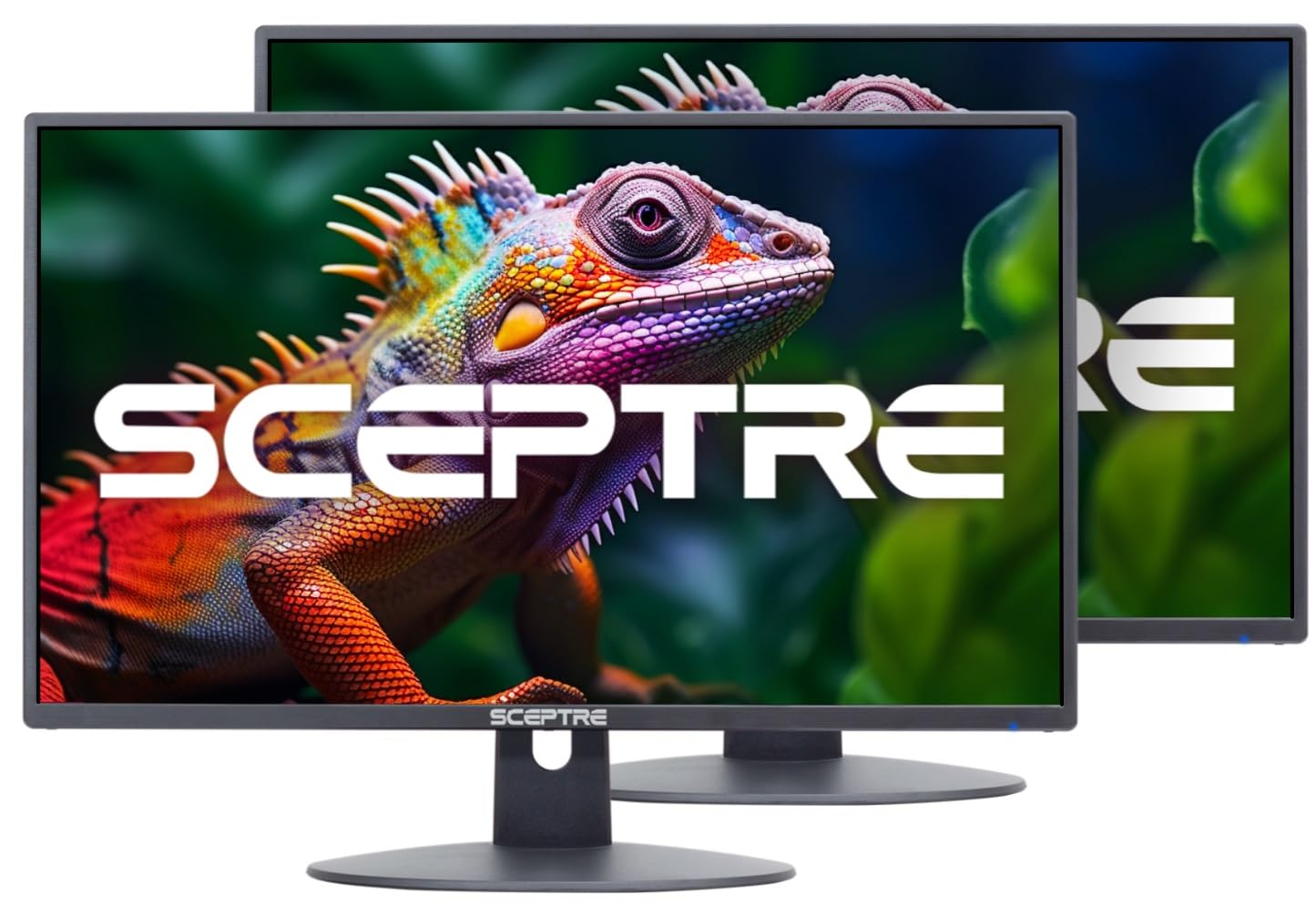 Generic 2X Pack - 24 Inch Monitor FHD 100Hz Computer Monitor HDMI X2 VGA 99% sRGB Build-in Speakers VESA Mount Tilt Professional and Gaming Monitor – Machine Black 2X Pack 2PACKXE248W