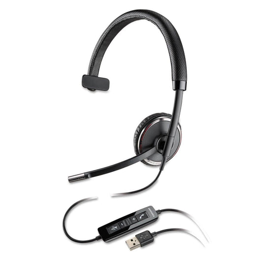 Plantronics Blackwire 510 USB Headset On-Ear Mono Headset Wired