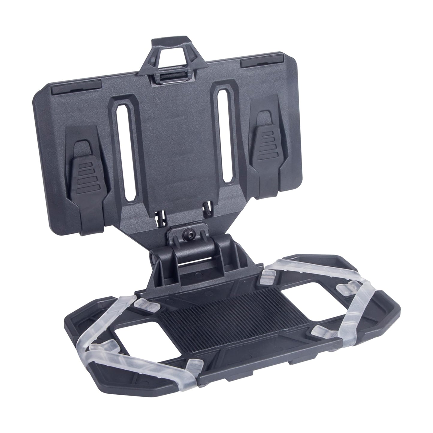MOLLE Vest Phone HolderChest Phone Mount Tactical Vest Attachment，Folding Navigation Phone Board Universal Chest Phone mounting Accessoryfor Screen Size 4.7"-6.7"