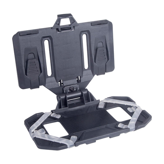 MOLLE Vest Phone HolderChest Phone Mount Tactical Vest Attachment，Folding Navigation Phone Board Universal Chest Phone mounting Accessoryfor Screen Size 4.7"-6.7"