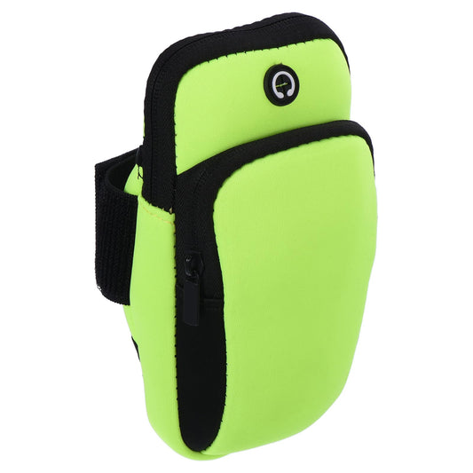 PATIKIL Phone Arm Band for Running Running Phone Carrier Armband Cell Phone Holder for Runners Green