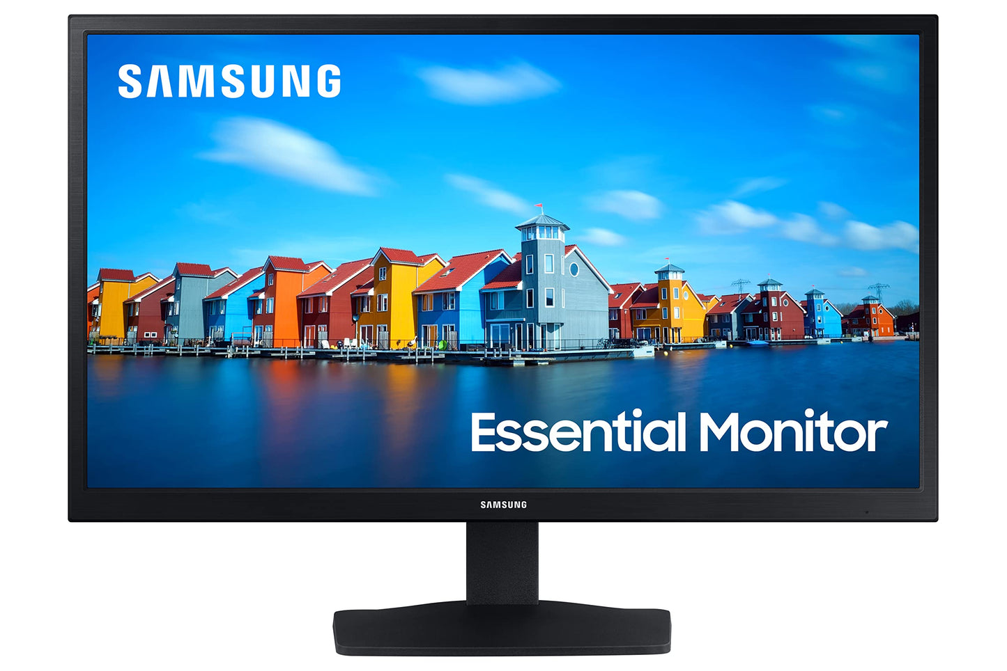 SAMSUNG S33A Series 22-Inch FHD 1080p Computer Monitor HDMI VA Panel Wideview Screen Eye Saver /Game Mode (LS22A338NHNXZA) Black